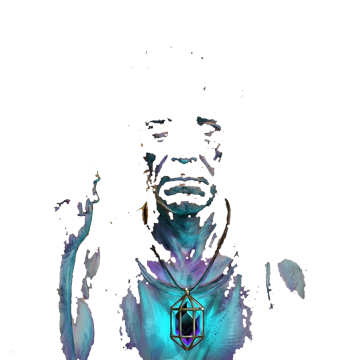 Onyx Heart-Lamp